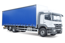 Van Rental Darlington - 26 Tonne Curtain Side Truck - Truck hire Darlington