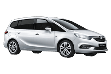 Van Rental Darlington - Vauxhall Zafira 7-Seater - Minibus hire Darlington
