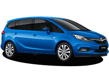 Van Hire Darlington - Vauxhall Zafira 7-Seater - Minibus hire Darlington