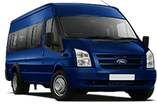 Van Hire Darlington - Special Ford Minibus LITE - Accommodating 17 - Minibus hire Darlington